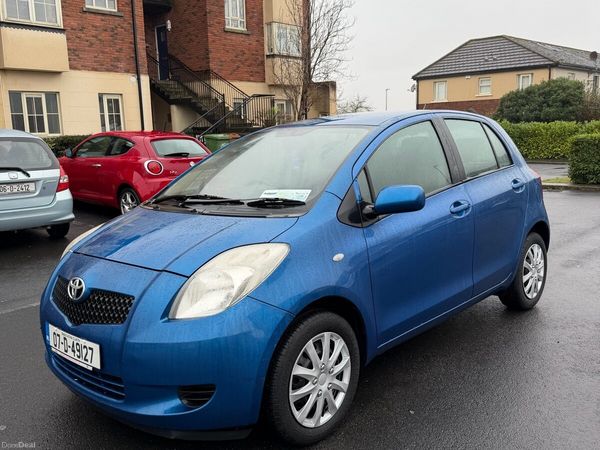 Toyota Yaris Hatchback, Petrol, 2007, Blue