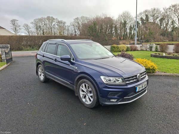 Volkswagen Tiguan SUV, Diesel, 2020, Blue