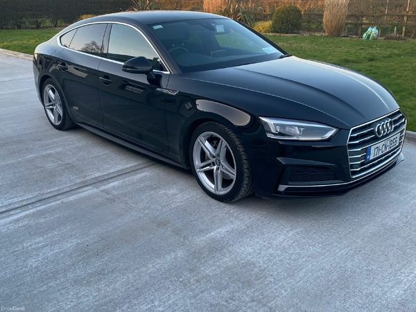Audi A5 Hatchback, Diesel, 2017, Black