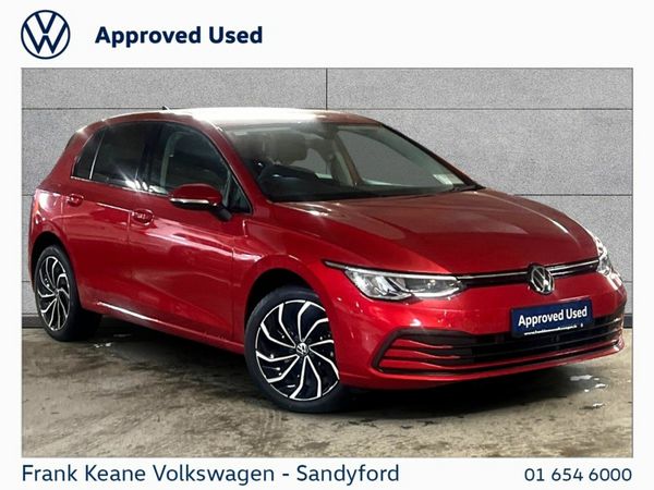 Volkswagen Golf Estate, Petrol, 2023, Red