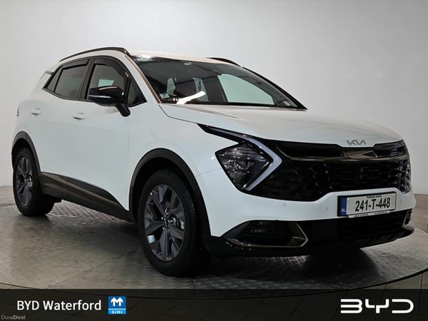 Kia Sportage SUV, Petrol Hybrid, 2024, White