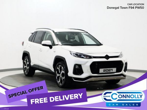 Suzuki Across SUV, Petrol Hybrid, 2021, White