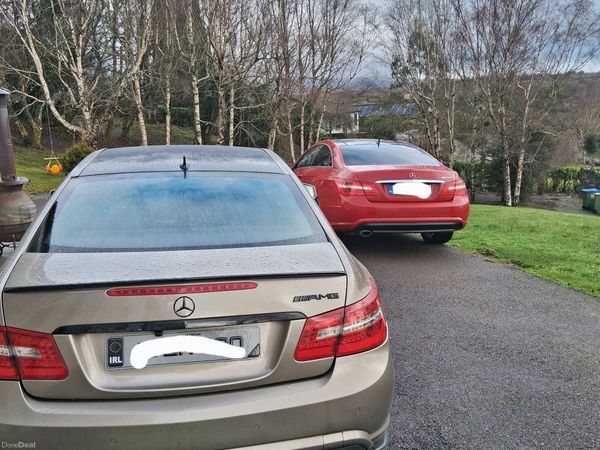 Mercedes-Benz E-Class Coupe, Diesel, 2011, Red