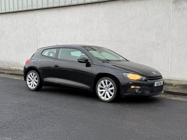Volkswagen Scirocco Hatchback, Petrol, 2009, Black