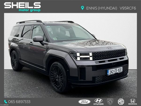 Hyundai Santa Fe SUV, Petrol Plug-in Hybrid, 2024, Grey