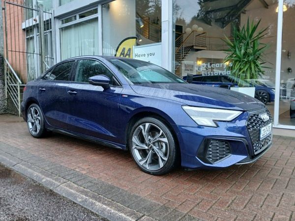 Audi A3 Saloon, Petrol, 2023, Blue