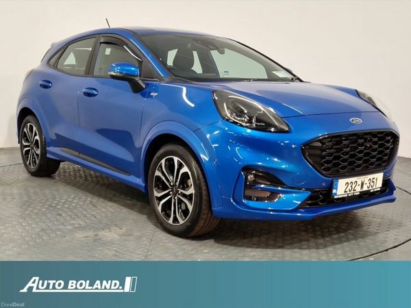 Ford Puma MPV, Petrol Hybrid, 2023, Blue