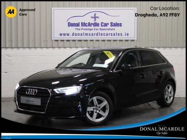 Audi A3 Hatchback, Petrol, 2017, Black