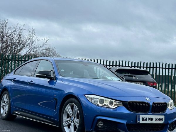BMW 4-Series Coupe, Diesel, 2016, Blue