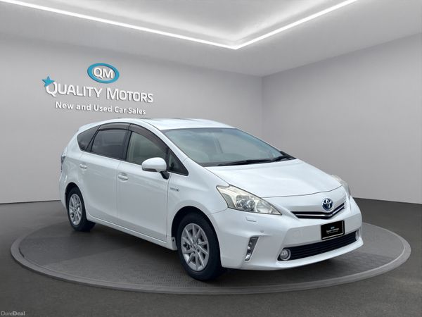 Toyota Prius Saloon, Petrol Hybrid, 2013, White