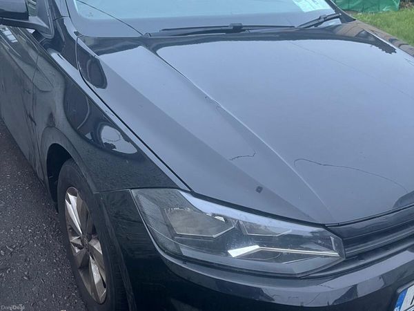 Volkswagen Polo Hatchback, Petrol, 2019, Black