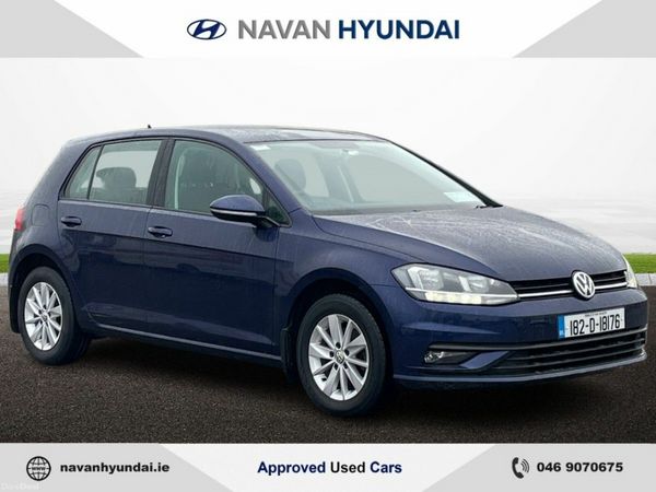Volkswagen Golf Estate, Petrol, 2018, Blue