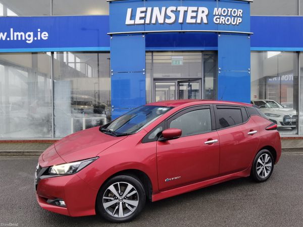 Nissan Leaf Hatchback, Electric, 2019, Red