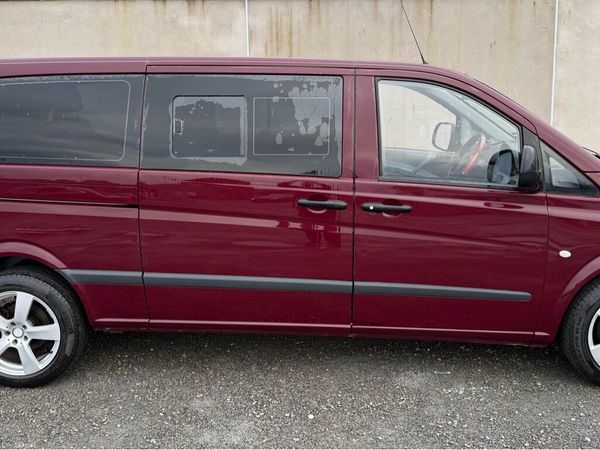 Mercedes-Benz Vito Minibus, Diesel, 2008, Red