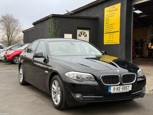 BMW 5-Series Saloon, Diesel, 2011, Black