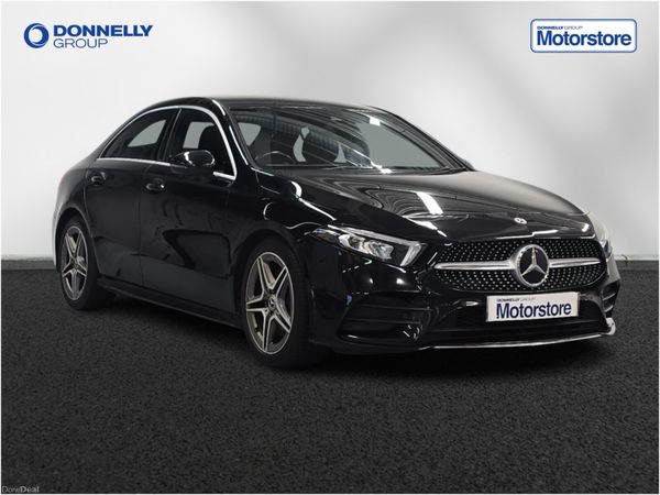 Mercedes-Benz A-Class Saloon, Diesel, 2021, Black