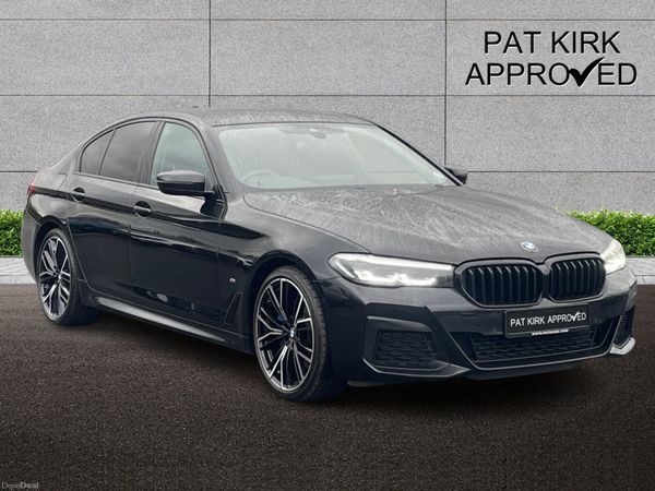 BMW 5-Series Saloon, Diesel, 2021, Black