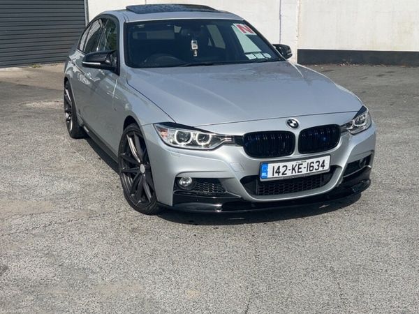 BMW 3-Series Saloon, Diesel, 2014, Silver