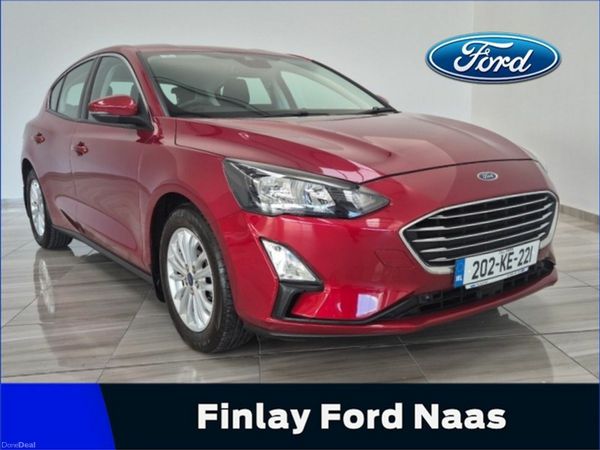 Ford Focus Hatchback, Petrol, 2020, Red