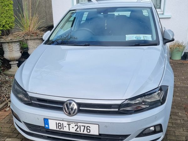 Volkswagen Polo Hatchback, Petrol, 2018, White