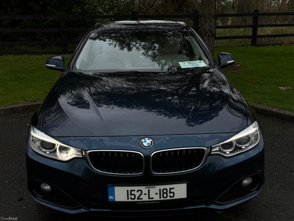 BMW 4-Series Saloon, Diesel, 2015, Blue