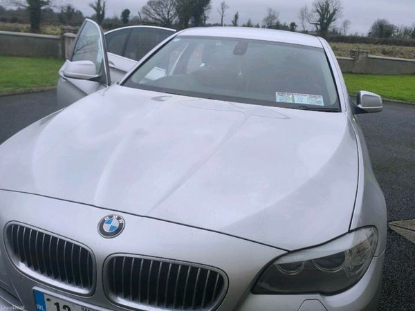 BMW 5-Series Saloon, Diesel, 2012, Silver