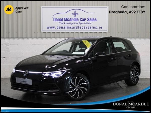 Volkswagen Golf Hatchback, Petrol Hybrid, 2022, Black