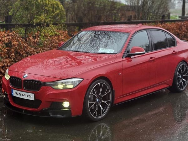 BMW 3-Series Saloon, Diesel, 2016, Red