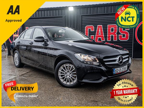 Mercedes-Benz C-Class Saloon, Diesel, 2015, Black