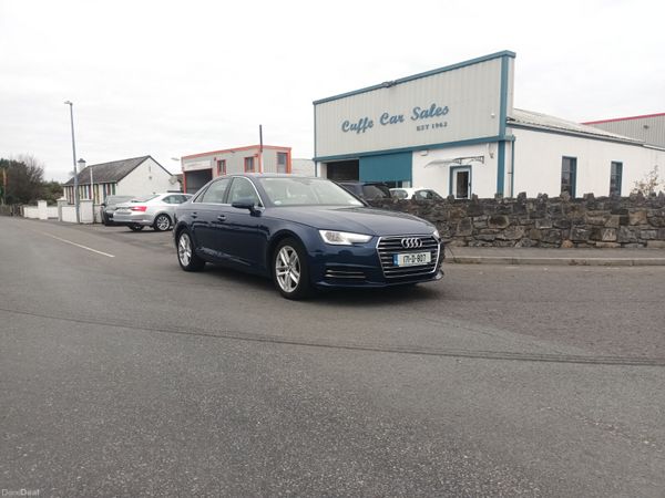 Audi A4 Saloon, Diesel, 2017, Blue