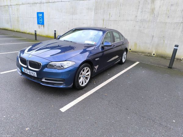 BMW 5-Series Saloon, Diesel, 2016, Blue
