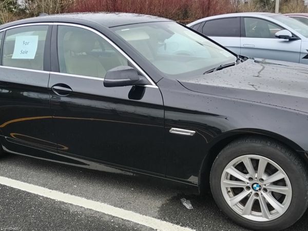 BMW 5-Series Saloon, Diesel, 2013, Black