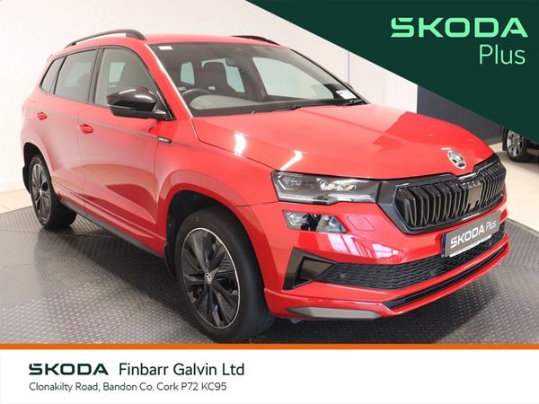 Skoda Karoq Estate/Jeep, Diesel, 2024, Red