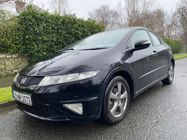 Honda Civic Hatchback, Petrol, 2009, Black