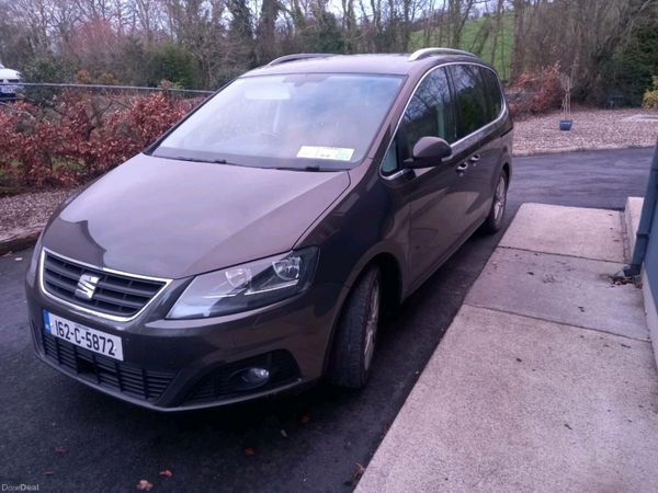 SEAT Alhambra MPV, Diesel, 2016, Brown