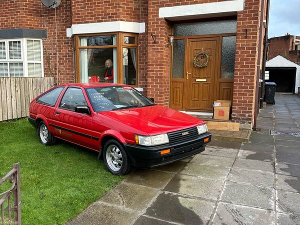 Toyota Corolla Coupe, Petrol, 1984, Red