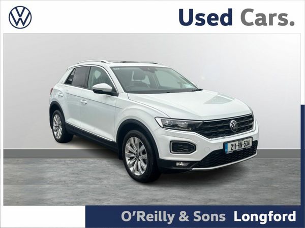Volkswagen T-Roc SUV, Diesel, 2021, White