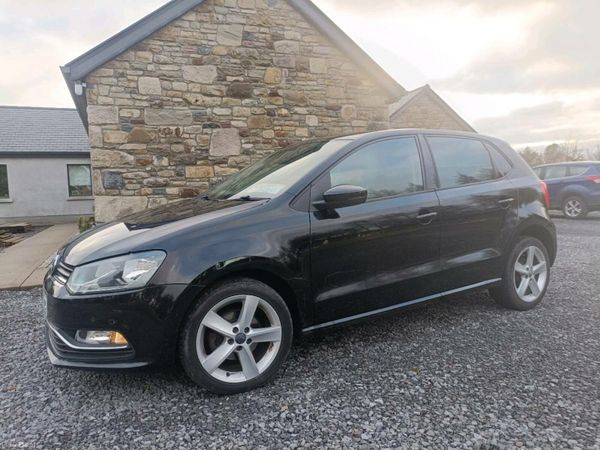 Volkswagen Polo Hatchback, Diesel, 2015, Black