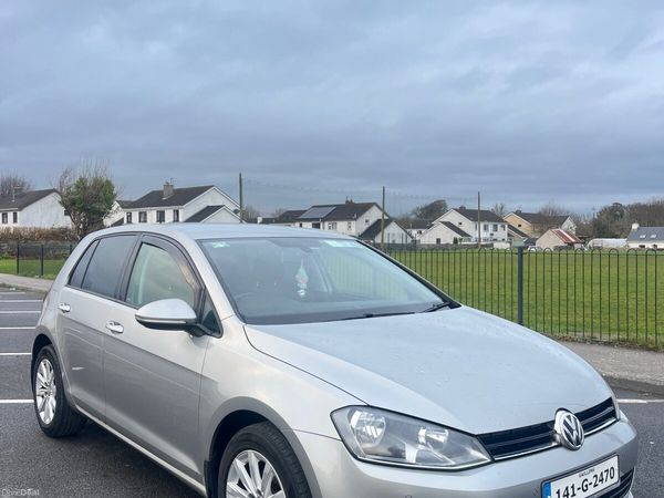 Volkswagen Golf Hatchback, Diesel, 2014, Silver