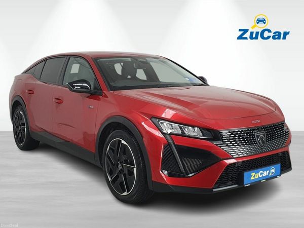 Peugeot 408 Hatchback, Petrol Hybrid, 2024, Red