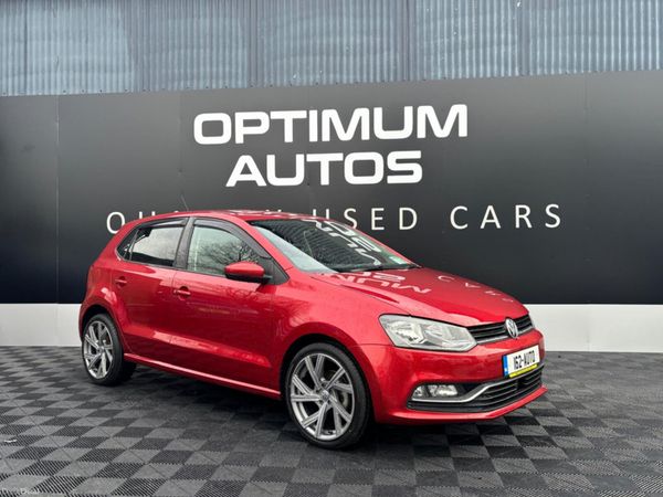 Volkswagen Polo Hatchback, Petrol, 2016, Red