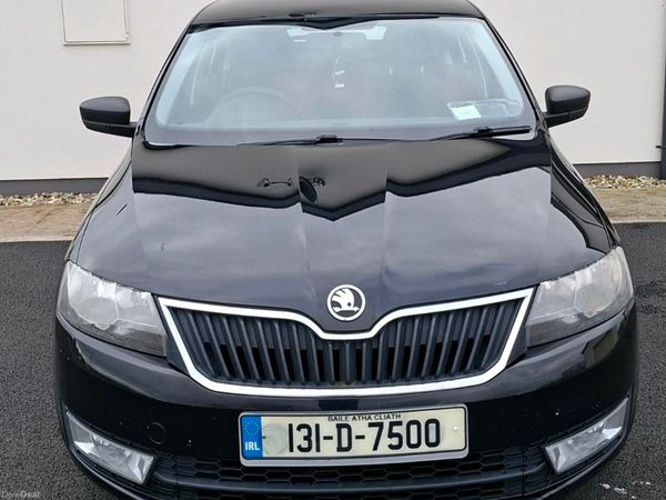 Skoda Rapid Saloon, Petrol, 2013, Black