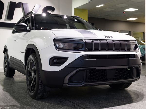 Jeep Avenger SUV, Petrol Hybrid, 2026, White