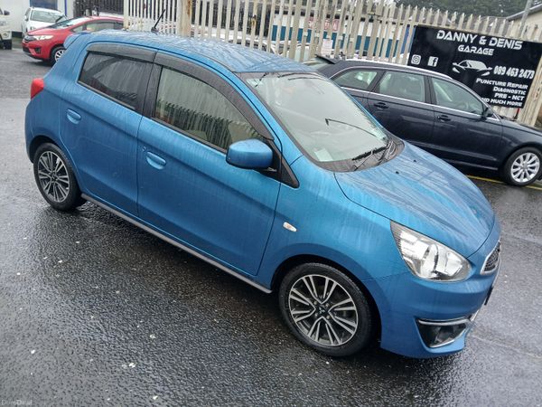 Mitsubishi Mirage Hatchback, Petrol, 2019, Blue