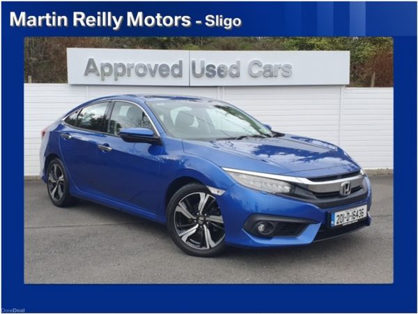 Honda Civic Saloon, Petrol, 2020, Blue