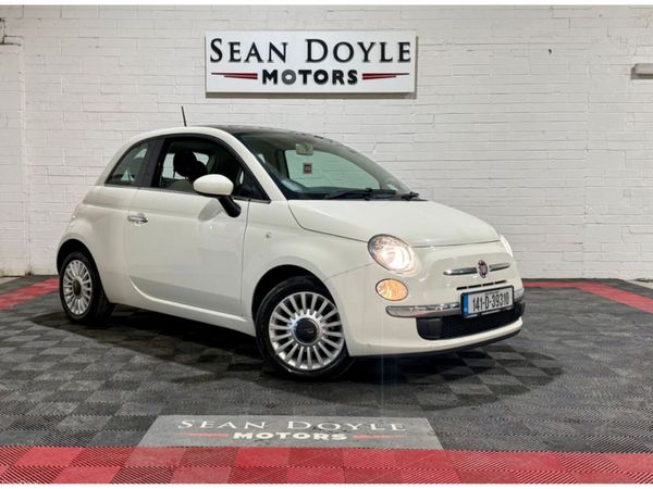 Fiat 500 Hatchback, Petrol, 2014, White