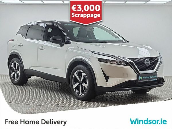Nissan Qashqai MPV, Petrol, 2024, White