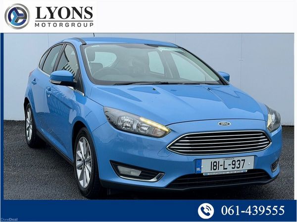 Ford Focus Hatchback, Diesel, 2018, Blue
