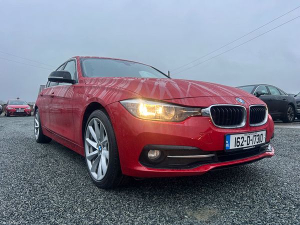 BMW 3-Series Saloon, Diesel, 2016, Red