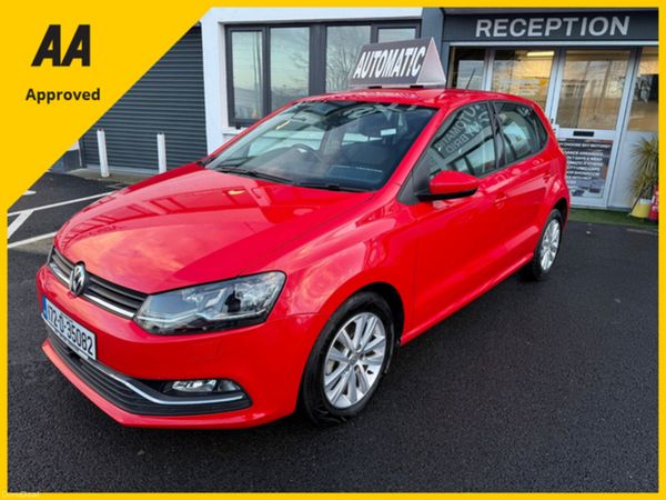 Volkswagen Polo Hatchback, Petrol, 2017, Red